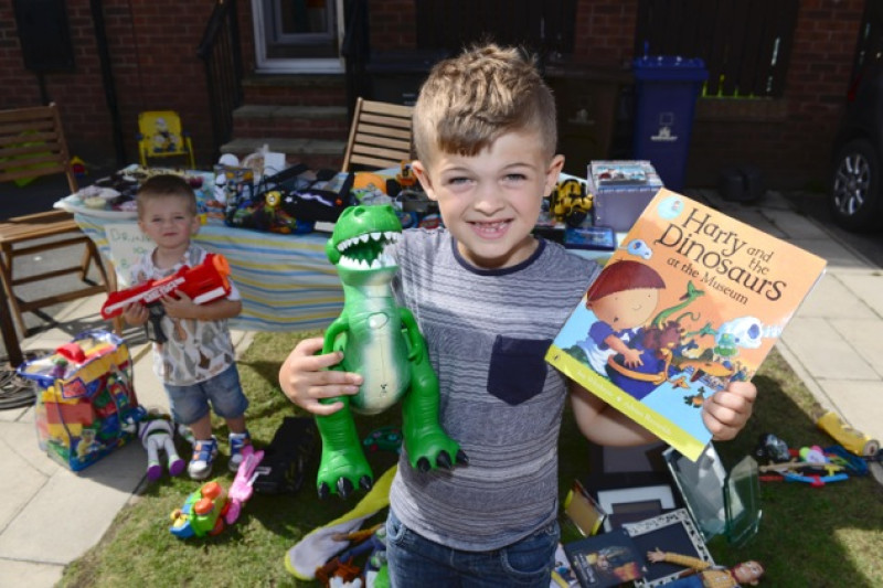 Main image for Local lad donates to children’s ward