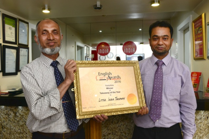 Main image for Local indian named best in Yorkshire
