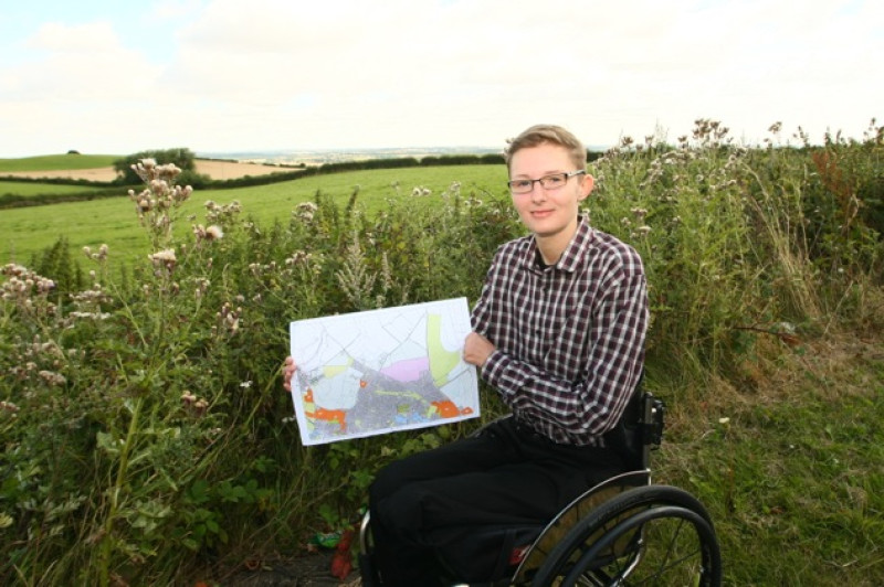 Main image for Paralympian to take on council over housing plan