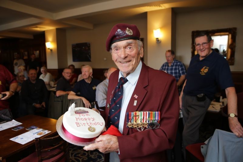 Main image for Barnsley vets help paratrooper celebrate birthday