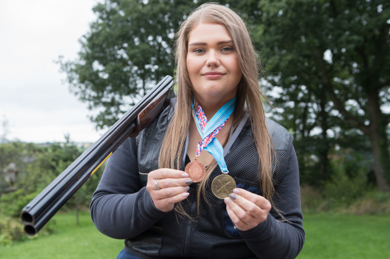 Main image for Rebecca wins bronze but is two points off World Championships 