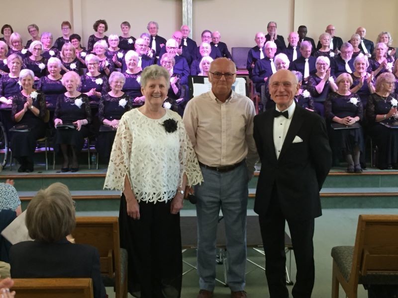 Main image for Elderly choir celebrates anniversary