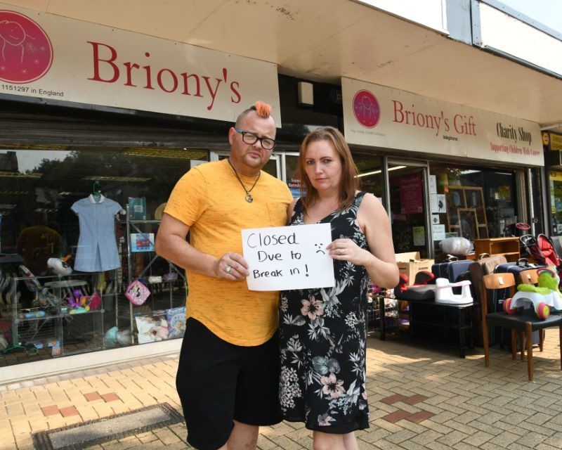 Main image for Heartless thieves target charity shop