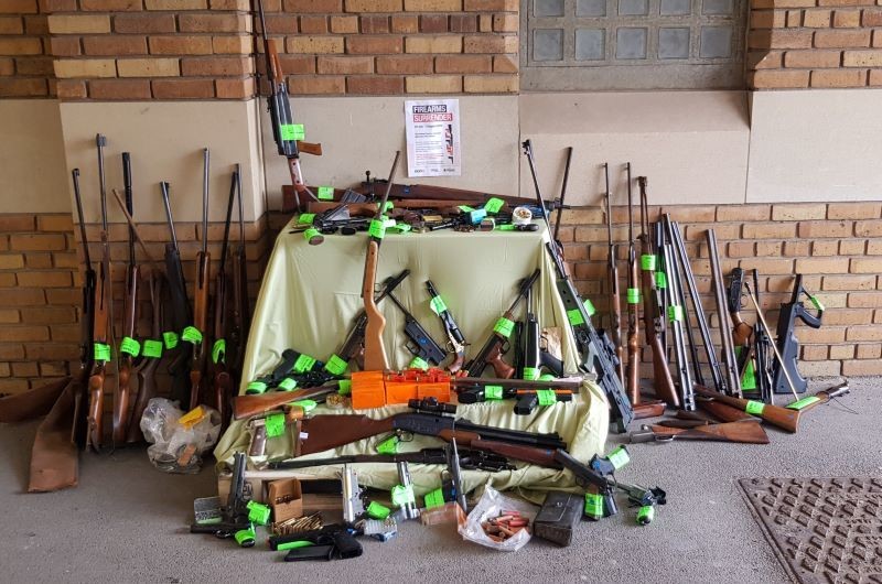 Main image for Gun amnesty results in large haul