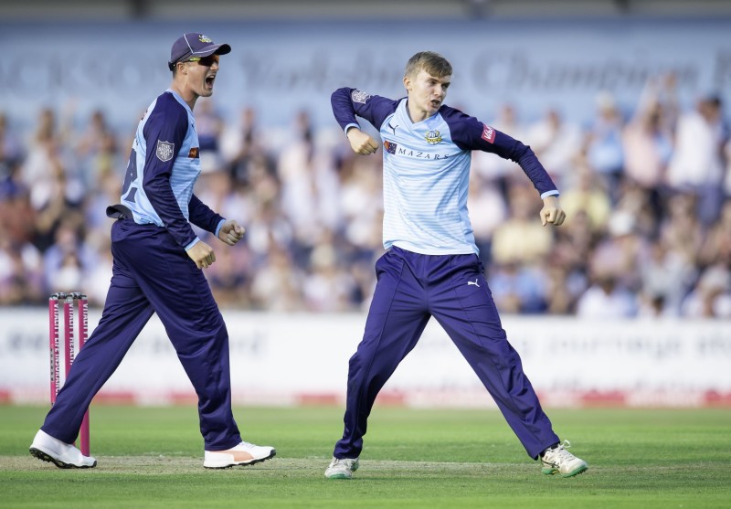 Main image for Jack proud to represent town while taking Vikings’ 2nd best T20 figures 