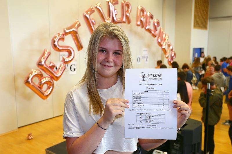 Main image for School’s ‘best-ever’ exam results celebrated
