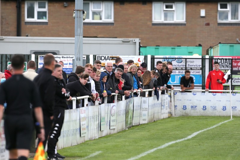 Main image for Non-league clubs play in front of fans as they prepare for FA Cup