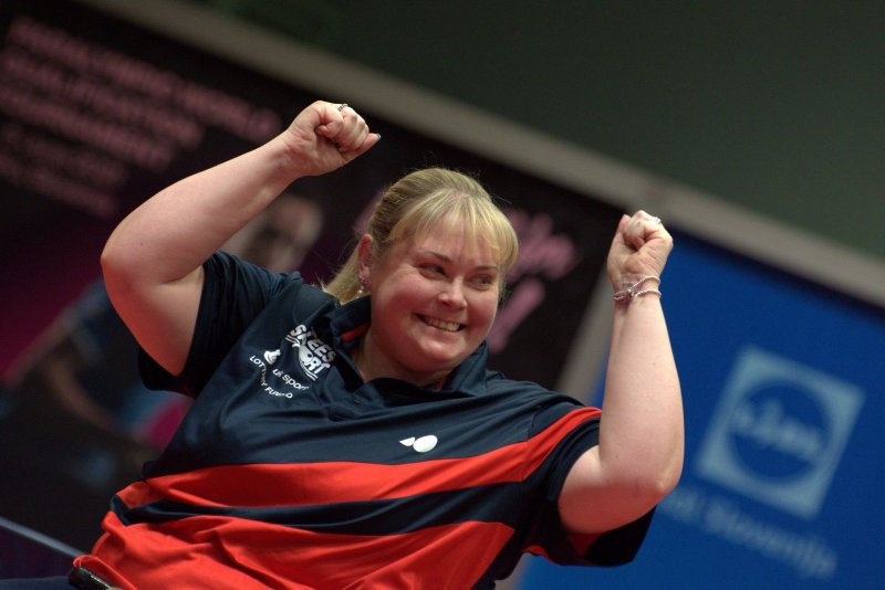 Main image for Sue wins Paralympic medal