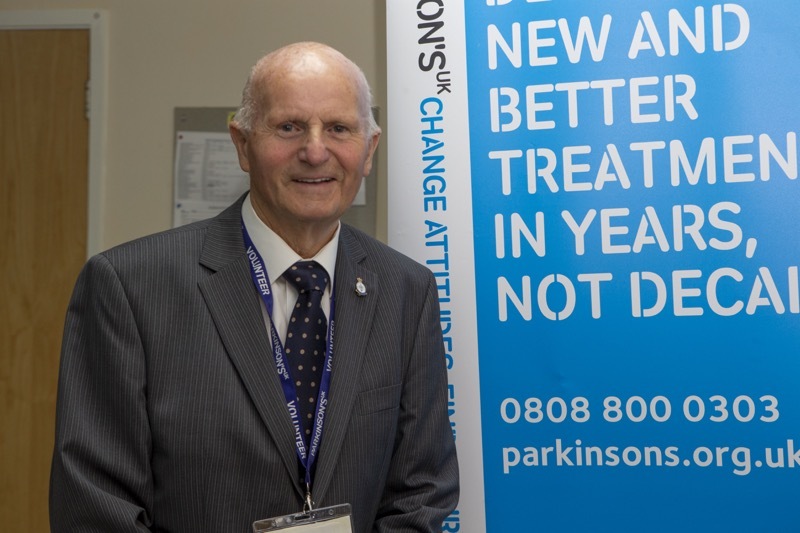 POB Nominee: George Spencer who has been doing voluntary work for people suffering from Parkinson disease. Picture Shaun Colborn PD092391