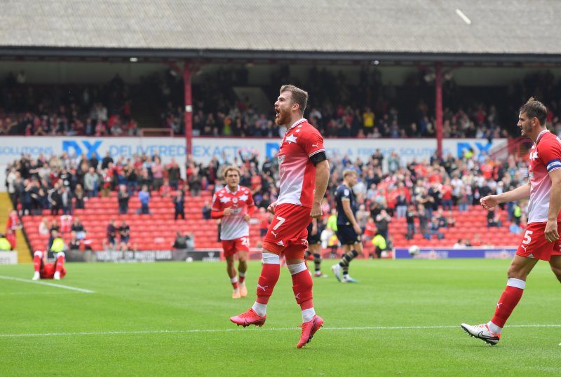 Main image for ‘My job to score goals’ says  Barnsley left wing-back Cadden