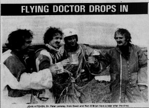 Main image for From the archives: A housewarming party with the flying Doctor