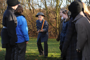 Main image for Pupils re-enact First World War Christmas truce