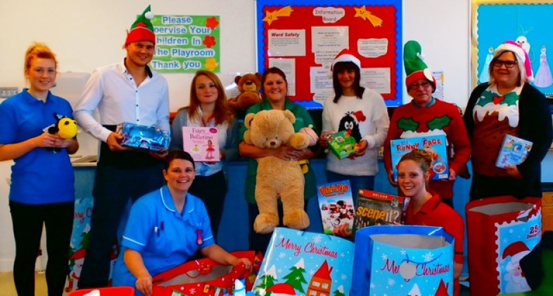 Main image for Poorly children get toy donation for Christmas