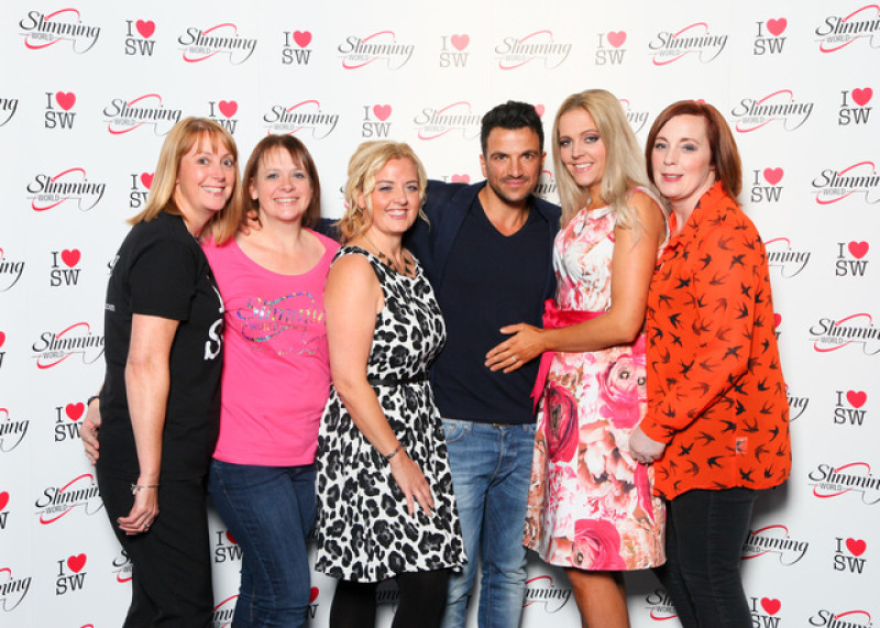 Main image for Peter drops in on slimming awards