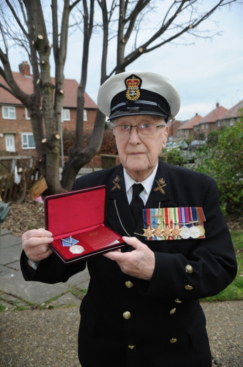 Main image for War hero given Russian medal for 'supreme bravery' on Arctic seas