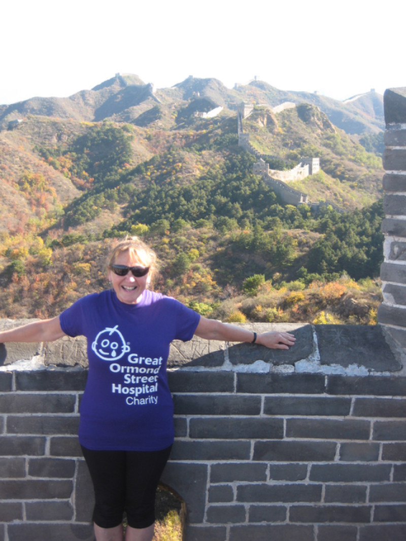 Main image for Grandma takes on Great Wall of China