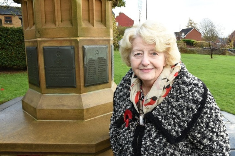 Main image for Poignant memorial for Royston soldier