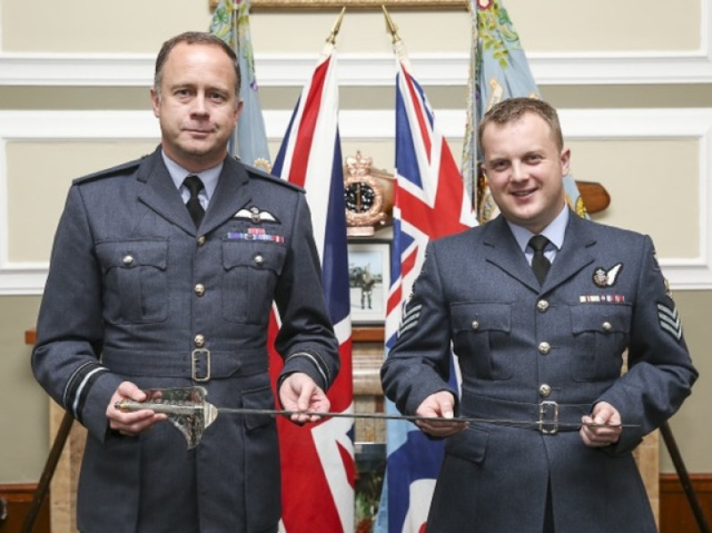 Main image for Top award for RAF flight sergeant
