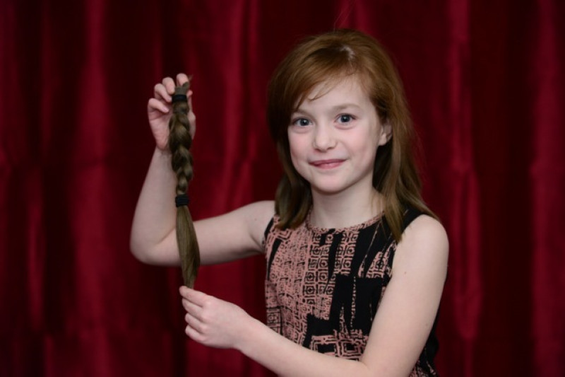 Main image for Hair donation from Shafton girl