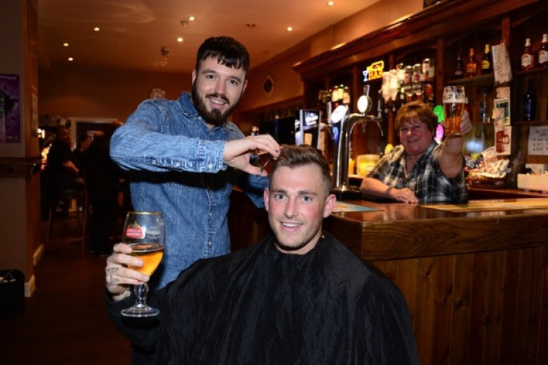 Main image for Mobile hairdresser sets up shop in pub