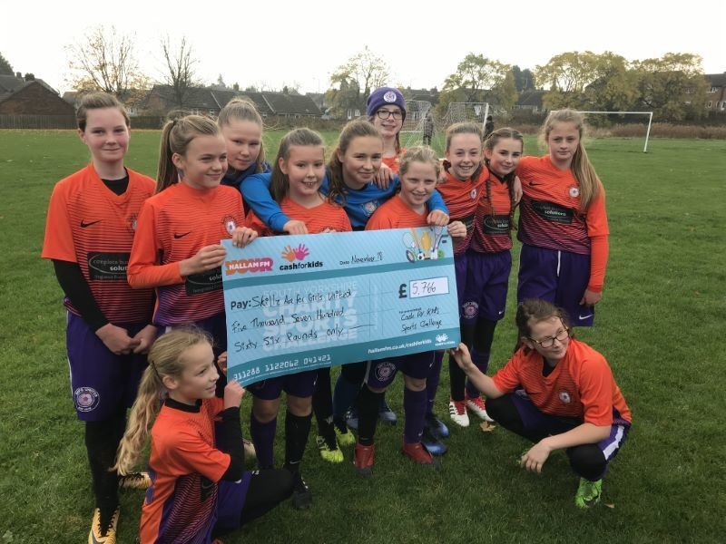 Main image for Young footballers score a huge win thanks to radio station’s charity