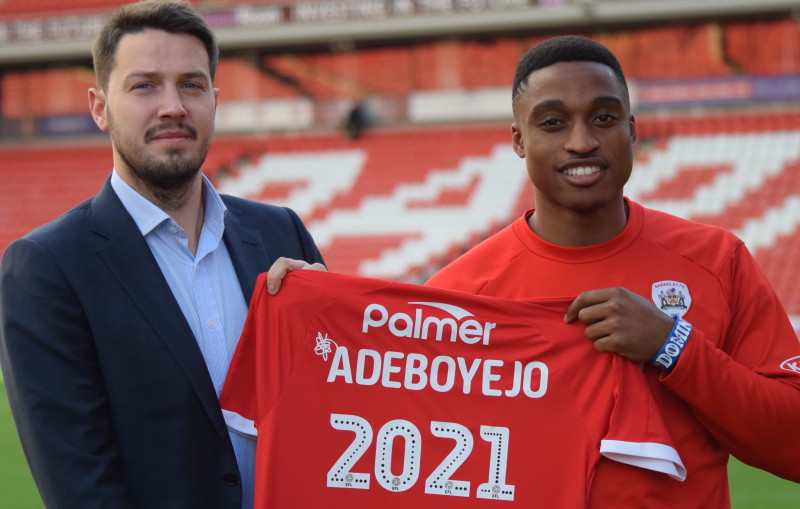 Main image for Adeboyejo signs new deal 