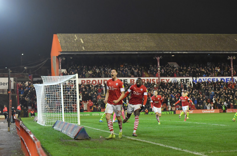 Main image for Late leveller secures deserved point for Barnsley against leaders West Brom