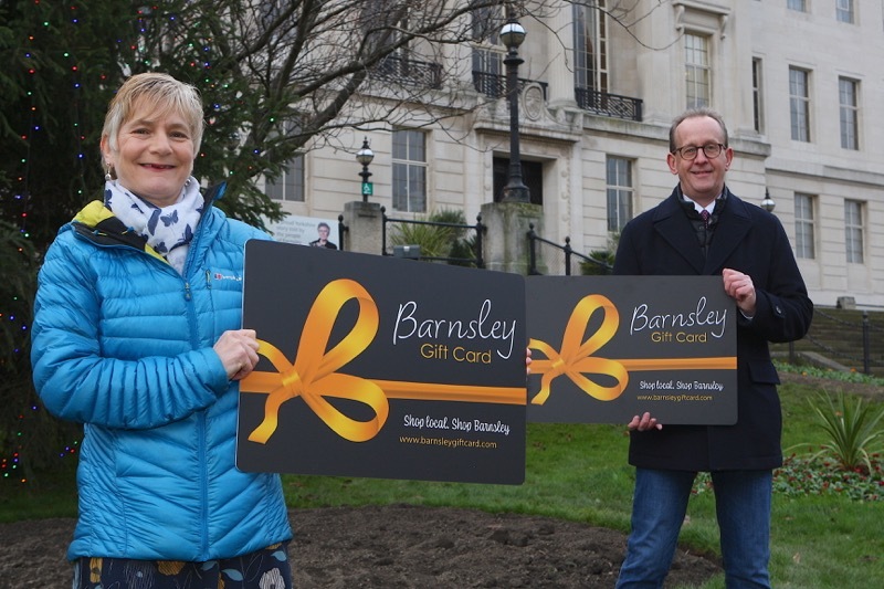 Main image for Gift card launches to boost Barnsley trade