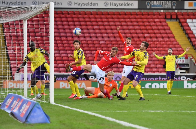 Main image for Helik's late strike seals dramatic derby win for Barnsley