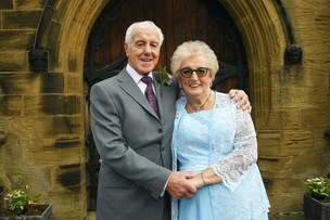 Main image for 65th wedding anniversary marked by couple