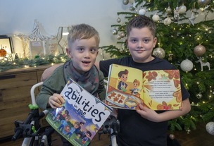 Main image for Youngster’s story takes centre stage in book