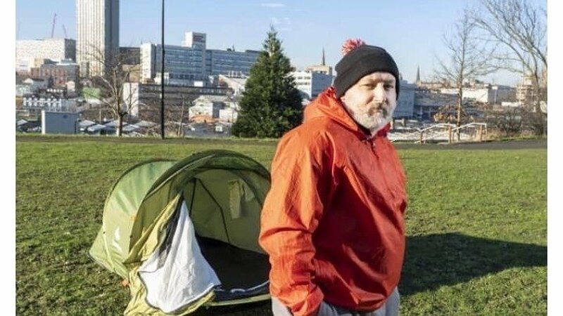 Main image for Man sets about helping homeless people