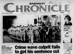 From the archives - free download of Barnsley Chronicle - December 2009 Image