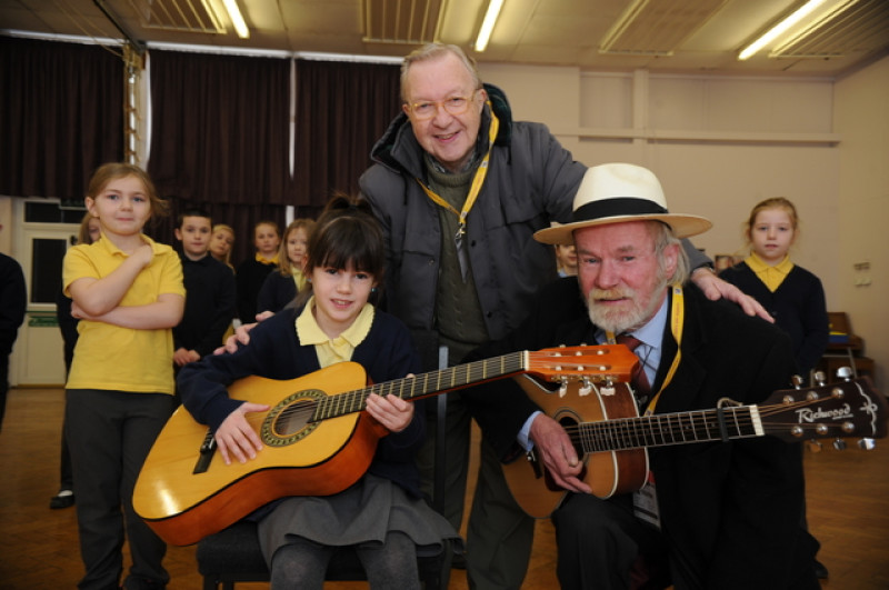Main image for Man donates guitars to every primary school in Royston