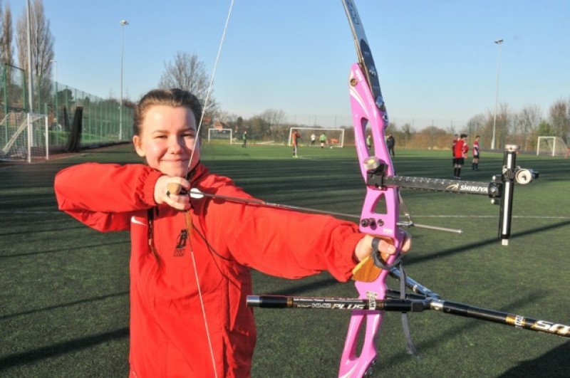 Main image for Megan targets British archery team