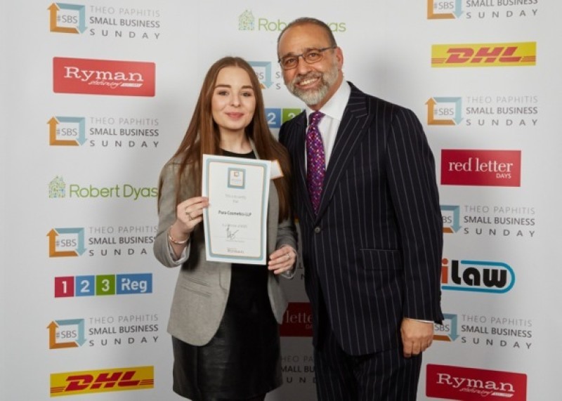 Main image for Teenage businesswoman urged to keep going