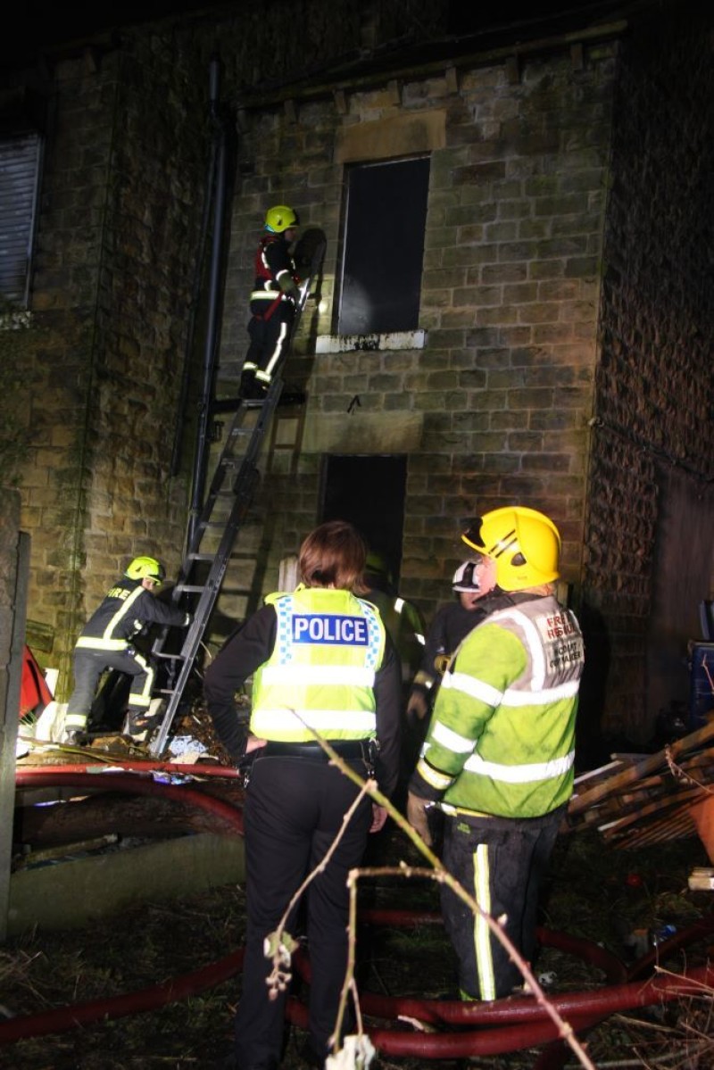 Main image for Firecrews tackle arson at Cundy Cross house
