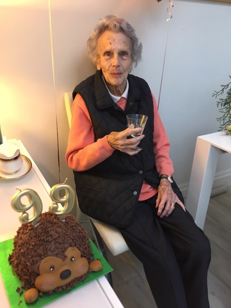 Main image for Centenarian Joan marks special day