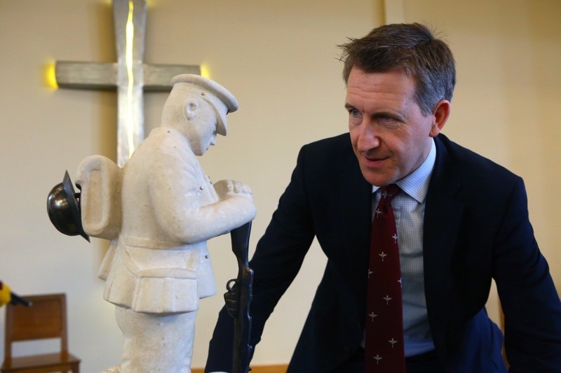 Main image for Statue to honour servicemen unveiled