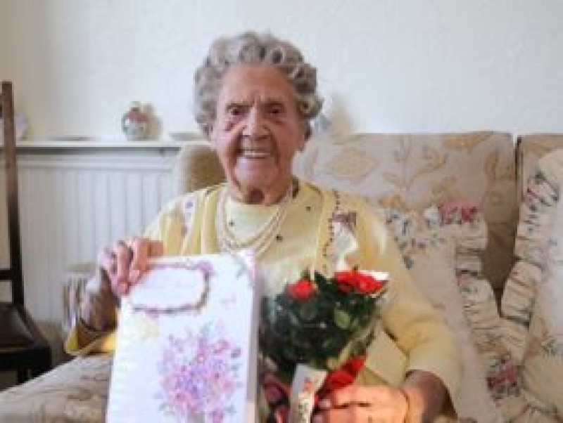 Main image for Tributes to Ida who died just before 106th birthday
