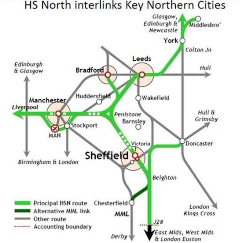 Main image for HS2 alternative revealed by objectors