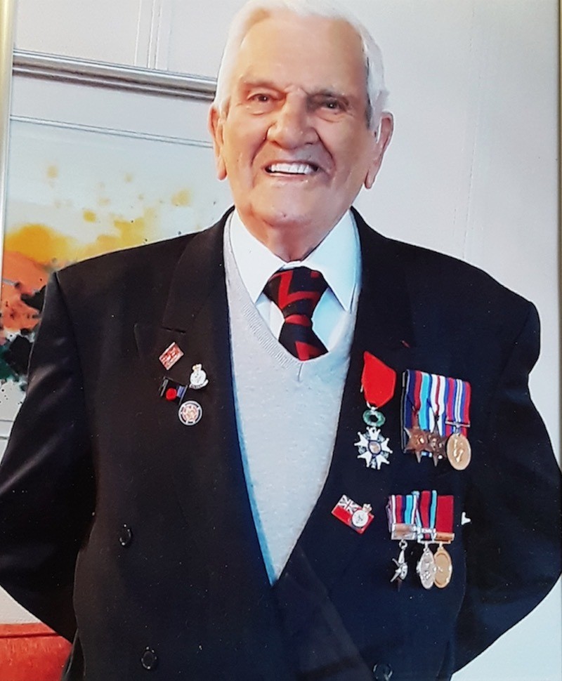 Main image for D-Day veteran Eddie fondly remembered