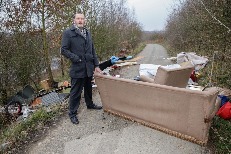 Main image for Fly-tipping offences rocket in 2020