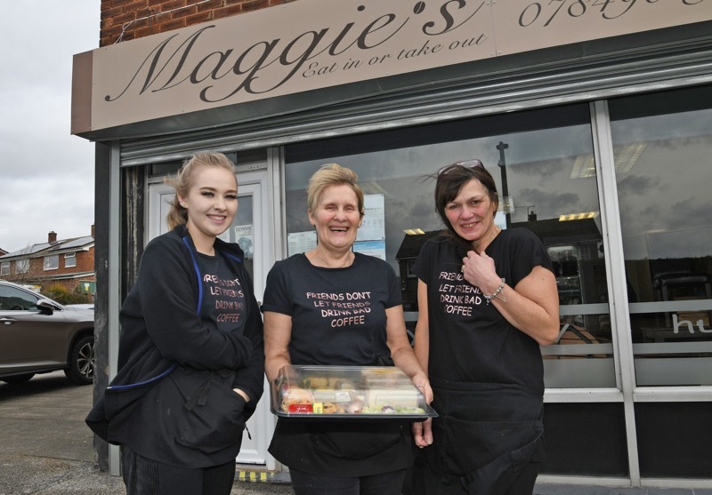 Main image for Cafe owner Maggie praises kind-hearted customers
