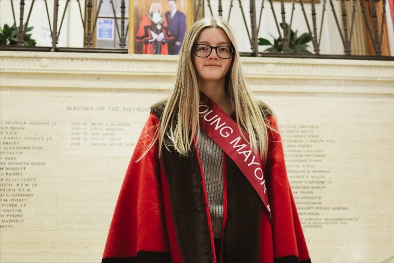 Main image for Young Mayor welcomed to new role