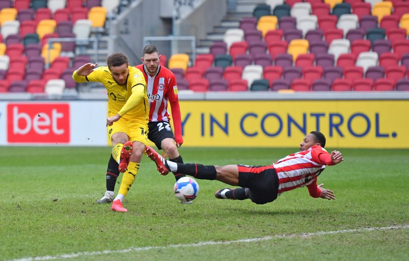 Main image for Assured Barnsley performance seals three points at Brentford