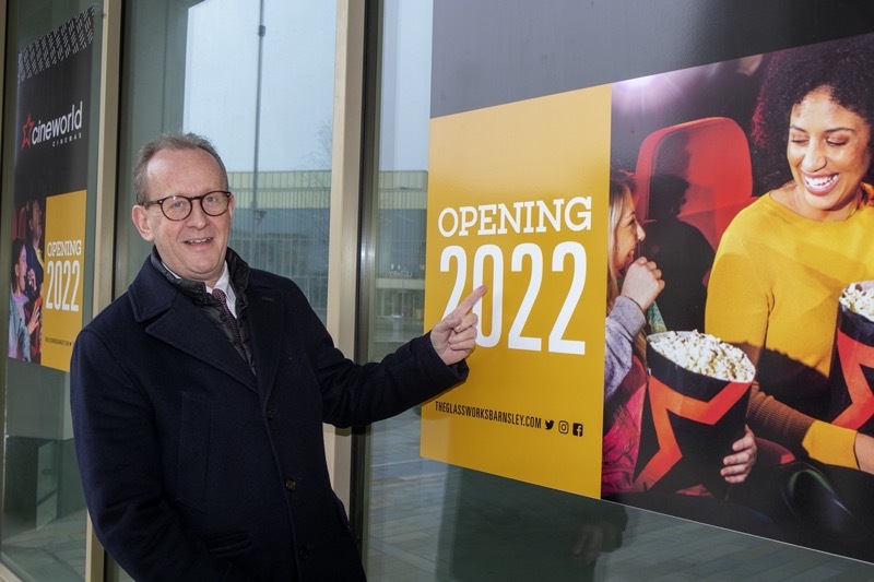Main image for Finishing touches at town centre’s new Cineworld...