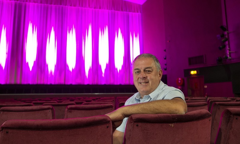 Cinema Purchased: Rob Younger now the owner of the Parkway cinema with big plans going forward. Picture Shaun Colborn PD091460