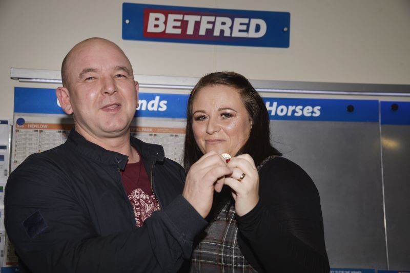 Main image for Couple win £50,000 from a £1 bet