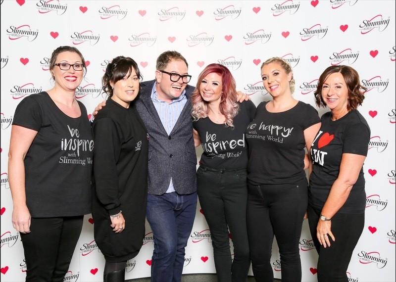 Main image for Slimming World consultants meet Alan Carr